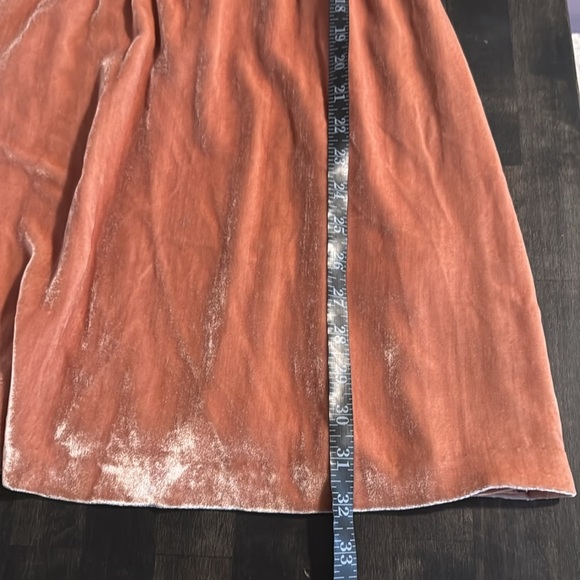 Alice+Olivia Peach Velvet Y2K Mini Dress Size 2 NWT - Picture 9 of 9